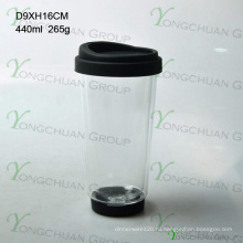Пользовательские изделия из стекла Производитель Handmade Clear Borosilicate Double Wall Glass